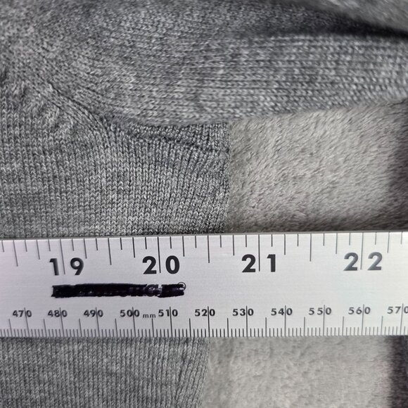 Womens Merona Gray Turtleneck Sweater Long Sleeve Rayon Acrylic Blend Size XXL - Picture 5 of 7